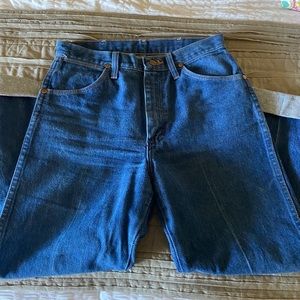 Wrangler Dark Wash High Waisted Jeans